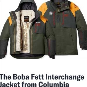 Limited Edition Boba Fett Columbia Jacket